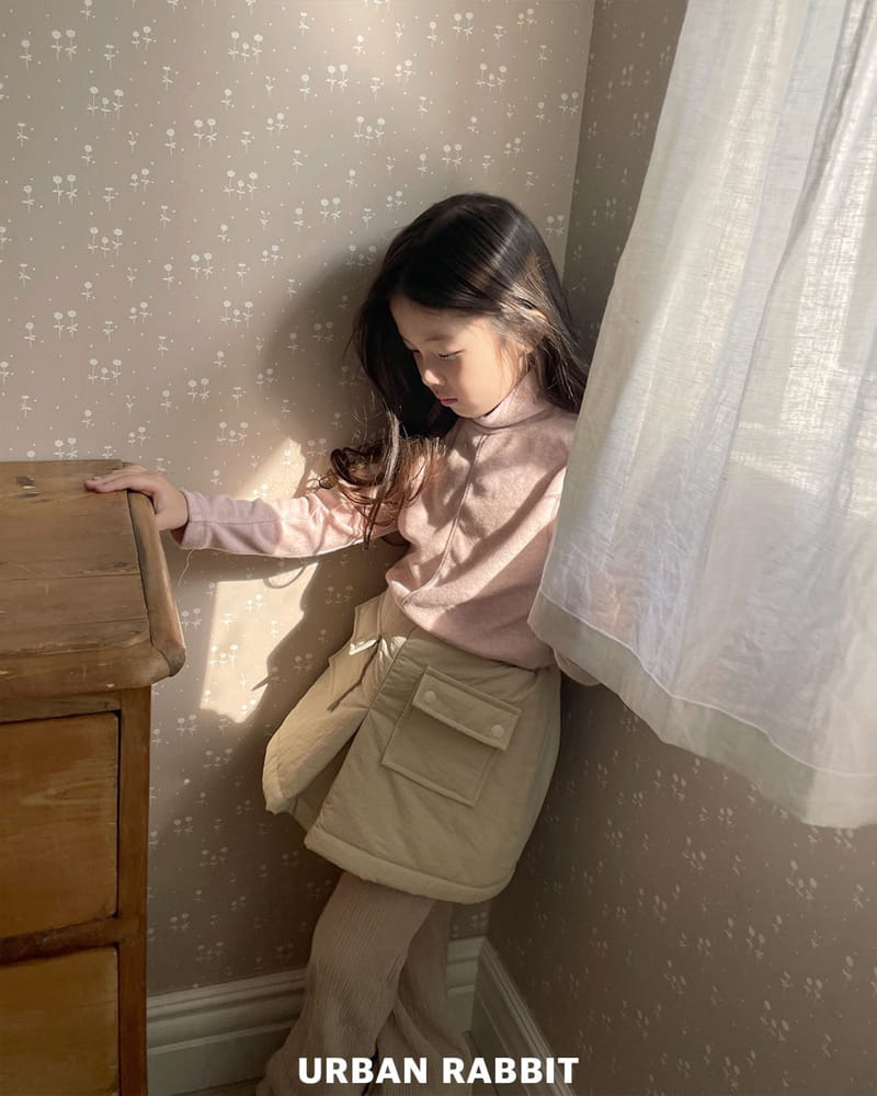 Urban Rabbit - Korean Children Fashion - #kidsstore - Bear Slit Turtleneck Tee - 11