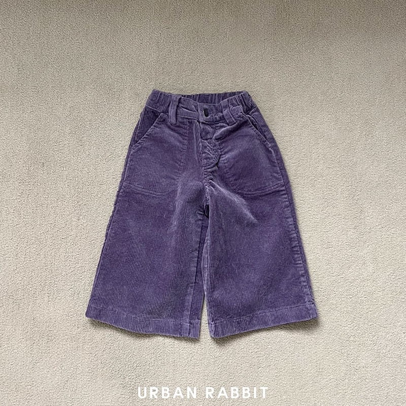 Urban Rabbit - Korean Children Fashion - #kidzfashiontrend - Span Rib Pants
