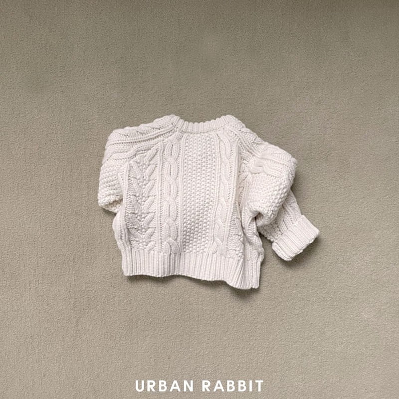 Urban Rabbit - Korean Children Fashion - #kidzfashiontrend - Twist Cardigan - 3