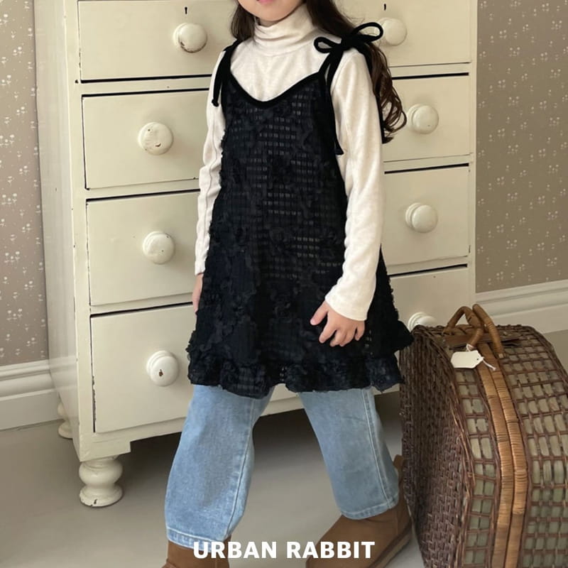 Urban Rabbit - Korean Children Fashion - #Kfashion4kids - Rose Layered one-piece - 4