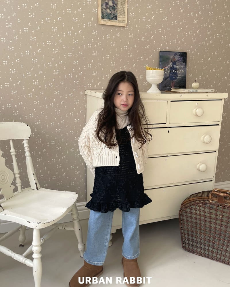 Urban Rabbit - Korean Children Fashion - #minifashionista - Rose Layered one-piece - 6