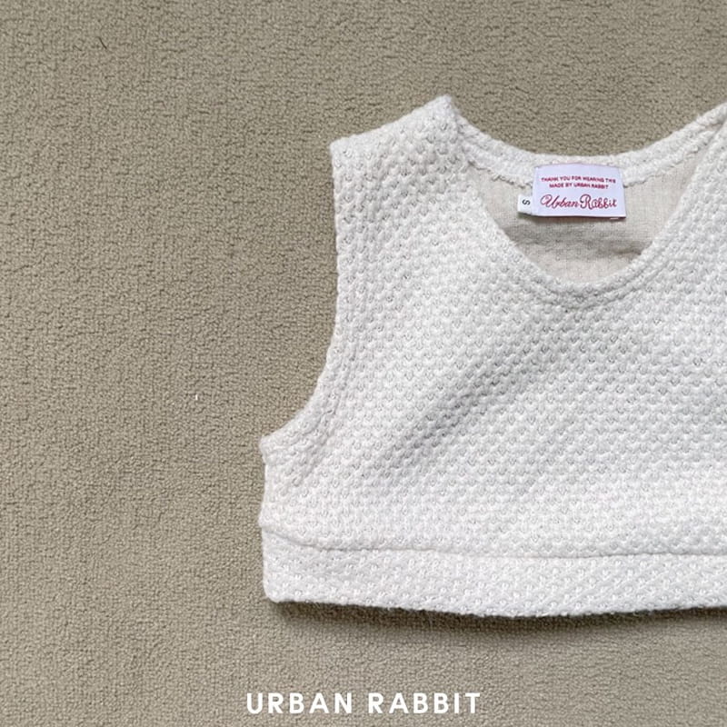 Urban Rabbit - Korean Children Fashion - #minifashionista - Latter Crop Vest - 5
