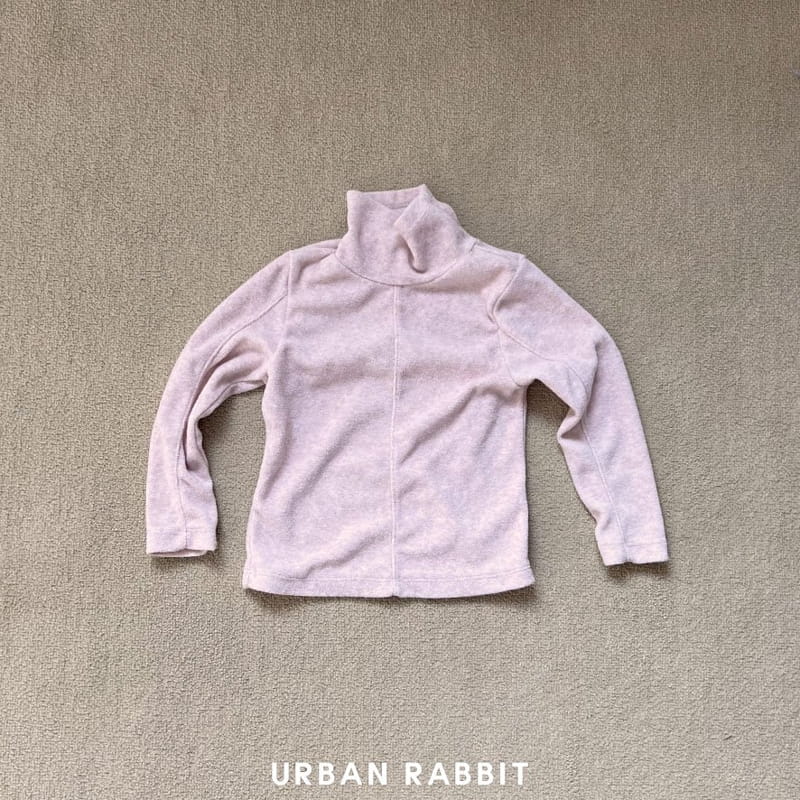 Urban Rabbit - Korean Children Fashion - #toddlerclothing - Bear Slit Turtleneck Tee - 3