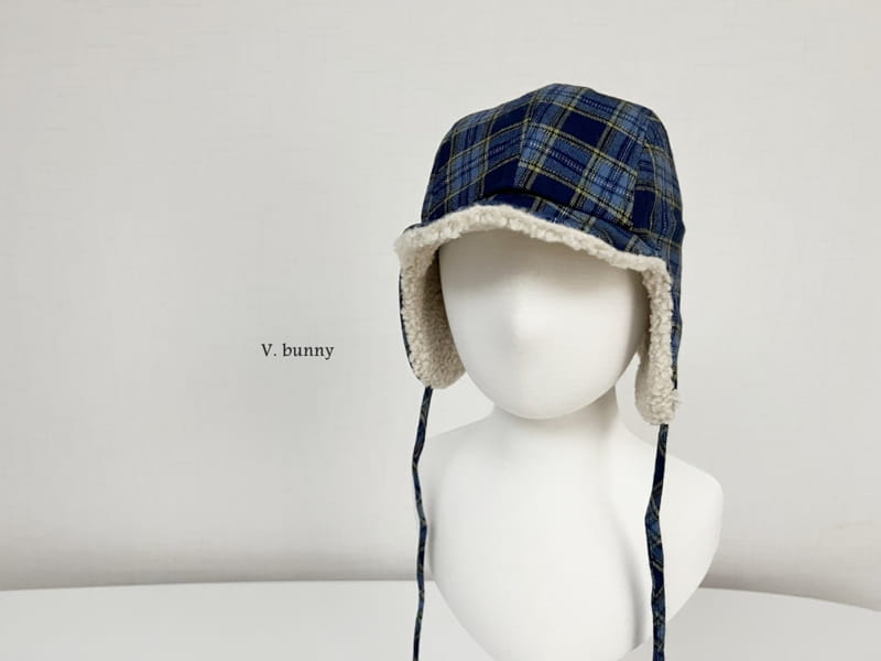 V Bunny - Korean Children Fashion - #minifashionista - Check Hat - 12