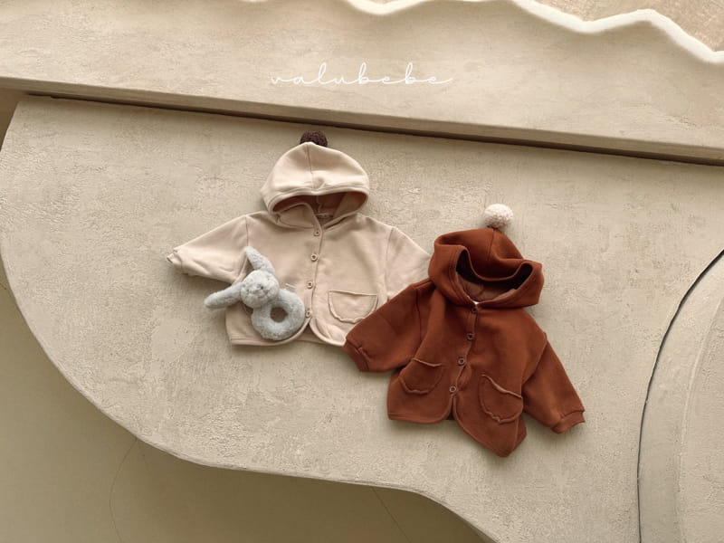 Valu Bebe - Korean Baby Fashion - #babyboutique - Bell Fleece Hoody Jacket - 7