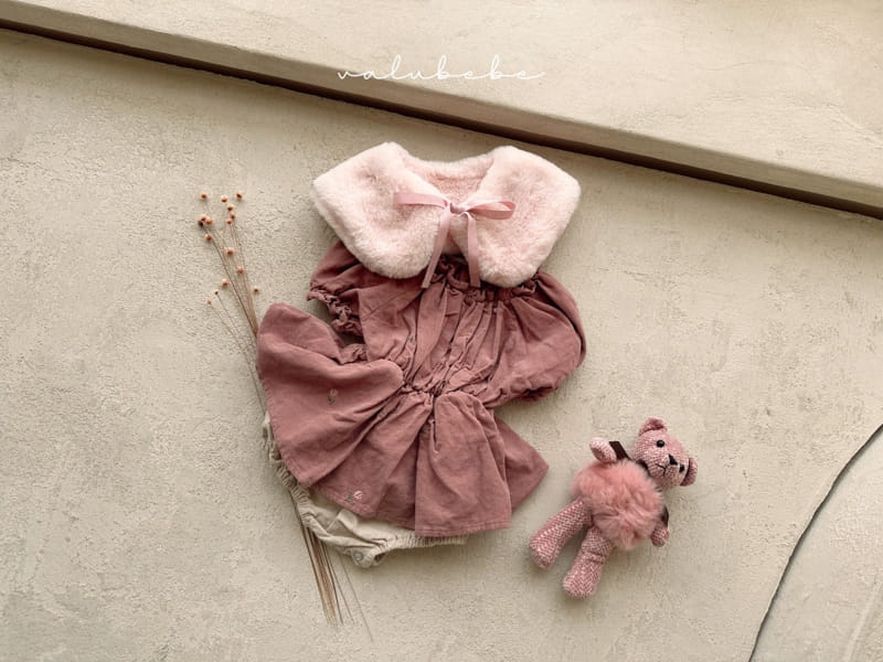 Valu Bebe - Korean Baby Fashion - #babyboutique - FLuffy Muffler - 3