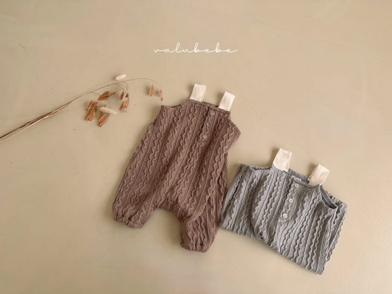 Valu Bebe - Korean Baby Fashion - #babyboutique - Knit Button Bodysuit - 3