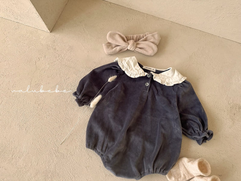 Valu Bebe - Korean Baby Fashion - #babyboutique - Sera Veloure Bodysuit - 9