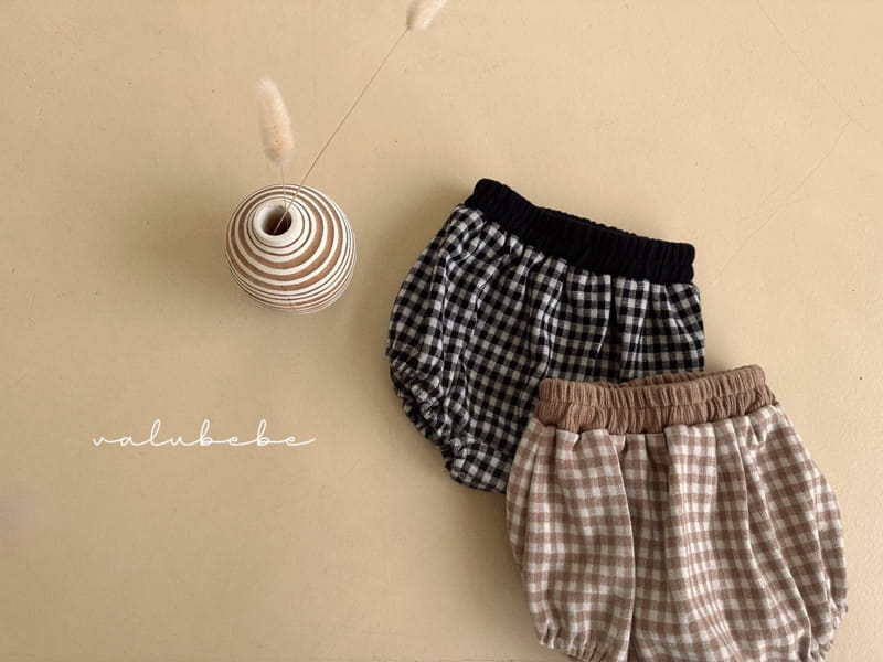 Valu Bebe - Korean Baby Fashion - #babyboutiqueclothing - Check Knit Bloomer - 10