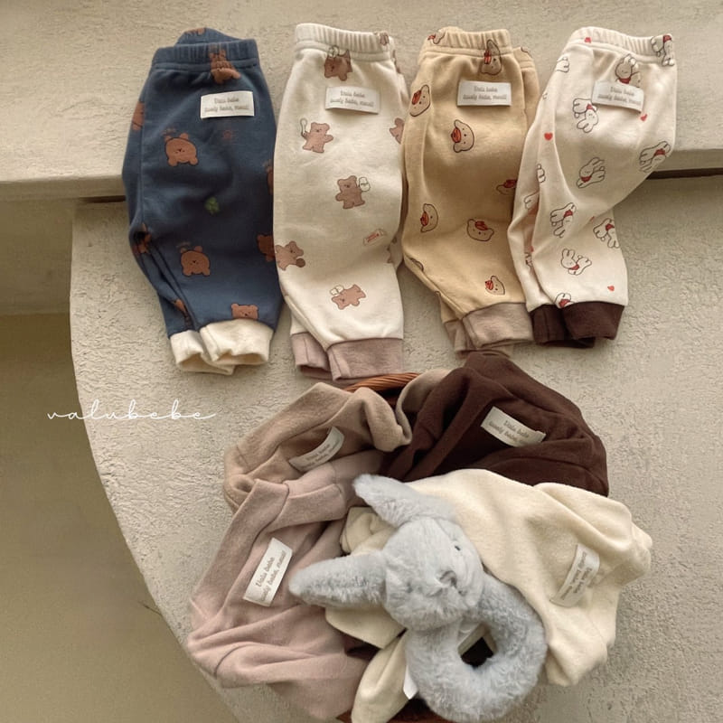 Valu Bebe - Korean Baby Fashion - #babyboutiqueclothing - Bear Top Bottom Set - 6