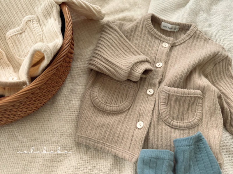 Valu Bebe - Korean Baby Fashion - #babyboutiqueclothing - Cozy Rib Cardigan - 7