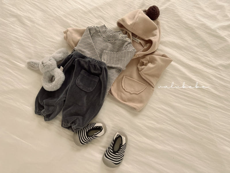 Valu Bebe - Korean Baby Fashion - #babyclothing - Bell Fleece Hoody Jacket - 9