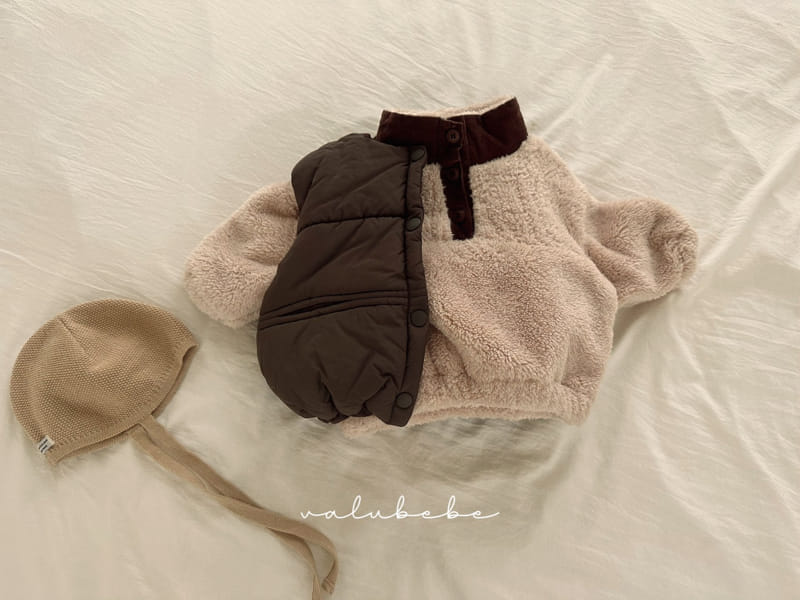 Valu Bebe - Korean Baby Fashion - #babyboutiqueclothing - Embo Padding Vest - 4