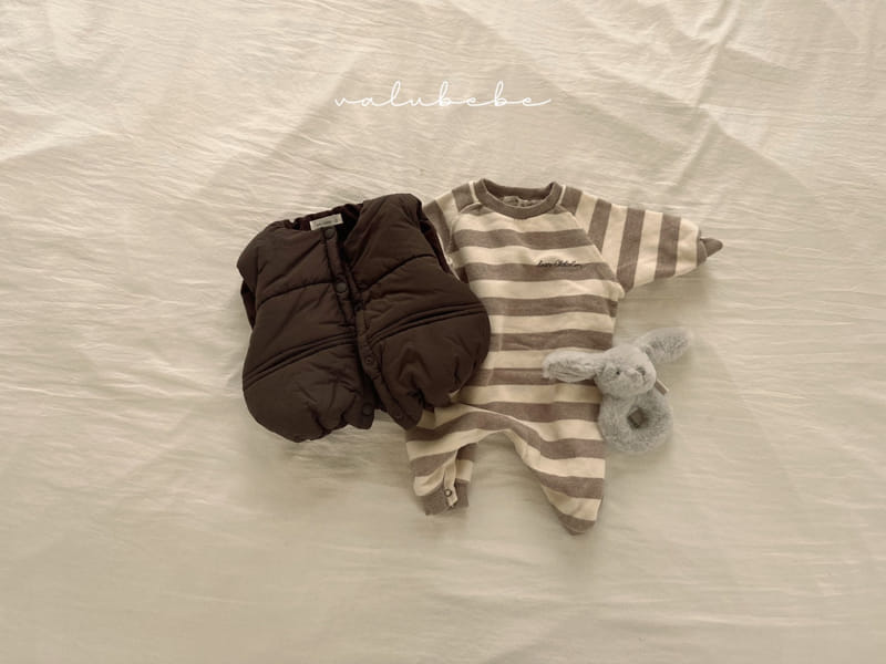Valu Bebe - Korean Baby Fashion - #babyclothing - ST Fleece Bodysuit - 3