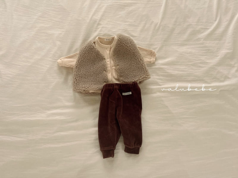 Valu Bebe - Korean Baby Fashion - #babyclothing - Cozy Rib Cardigan - 8