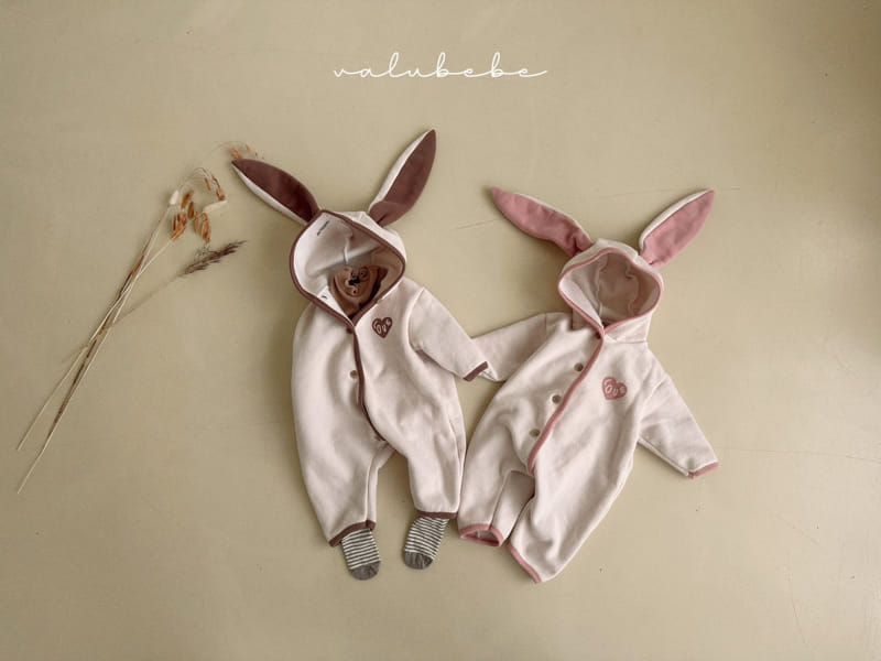 Valu Bebe - Korean Baby Fashion - #babyfashion - Heart Rabbit Bodysuit