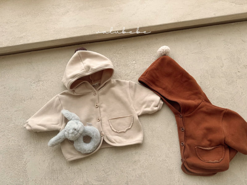 Valu Bebe - Korean Baby Fashion - #babyfever - Bell Fleece Hoody Jacket - 11