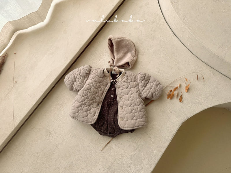 Valu Bebe - Korean Baby Fashion - #babyfever - Lovely Heart Padding Jacket - 11