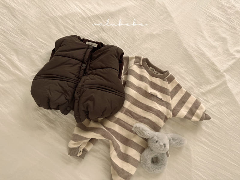 Valu Bebe - Korean Baby Fashion - #babyfever - ST Fleece Bodysuit - 5