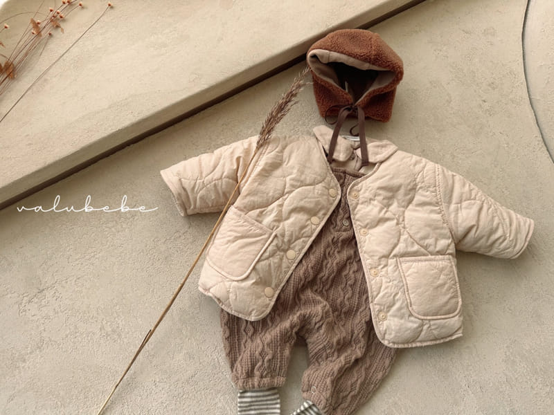 Valu Bebe - Korean Baby Fashion - #babyfever - Knit Button Bodysuit - 8