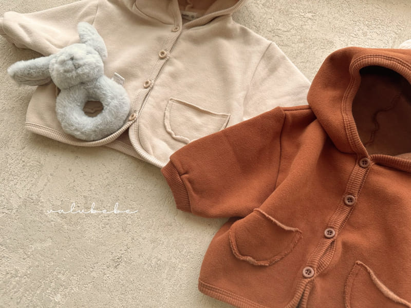 Valu Bebe - Korean Baby Fashion - #babygirlfashion - Bell Fleece Hoody Jacket - 12