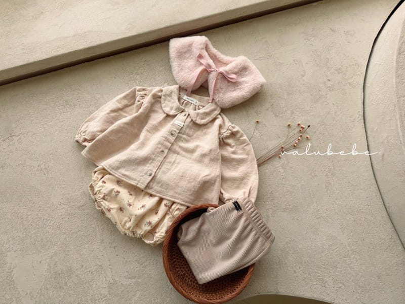 Valu Bebe - Korean Baby Fashion - #babylifestyle - Fluffy Rib Leggings - 8