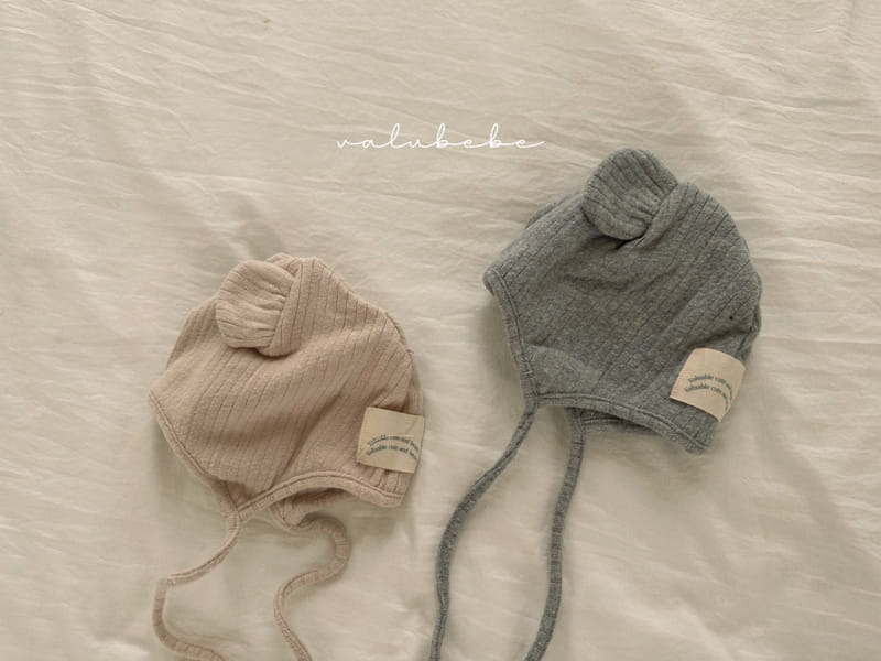 Valu Bebe - Korean Baby Fashion - #babylifestyle - Rib Ears Bonnet