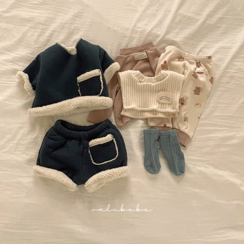 Valu Bebe - Korean Baby Fashion - #babylifestyle - Bear Top Bottom Set - 11