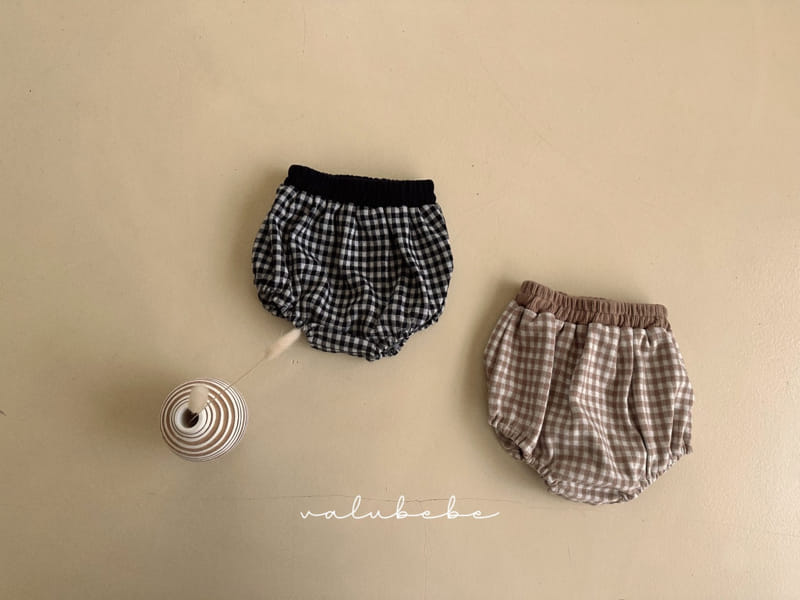 Valu Bebe - Korean Baby Fashion - #babyoninstagram - Check Knit Bloomer