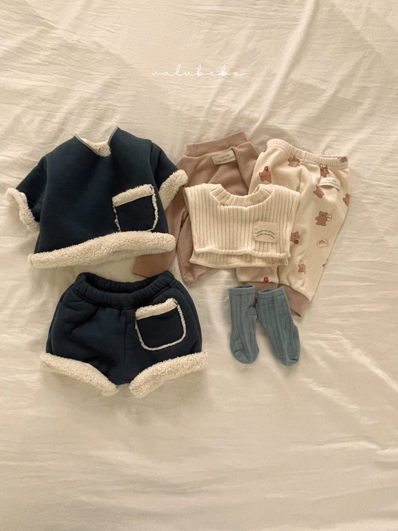 Valu Bebe - Korean Baby Fashion - #babyoninstagram - Bear Top Bottom Set - 12