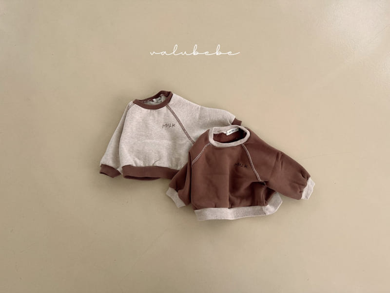 Valu Bebe - Korean Baby Fashion - #babyootd - Milk Sweatshirt