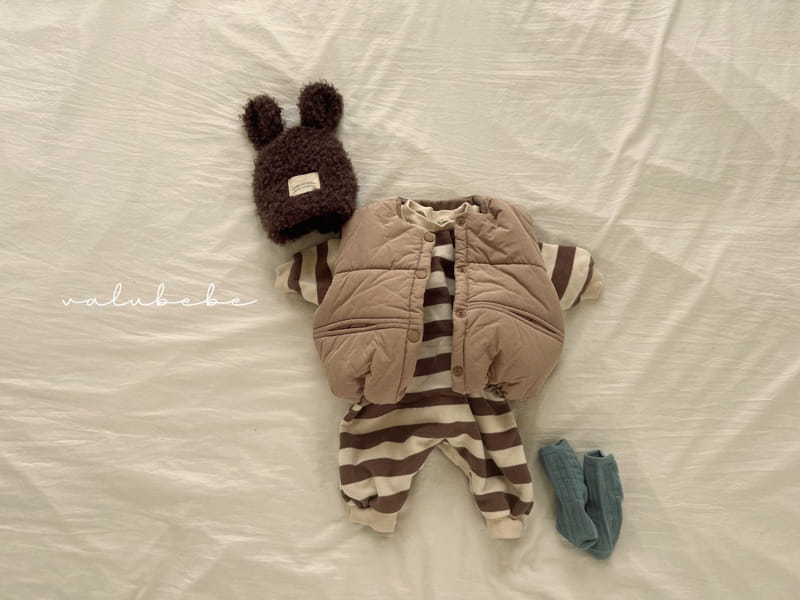 Valu Bebe - Korean Baby Fashion - #babyootd - ST Fleece Bodysuit - 9