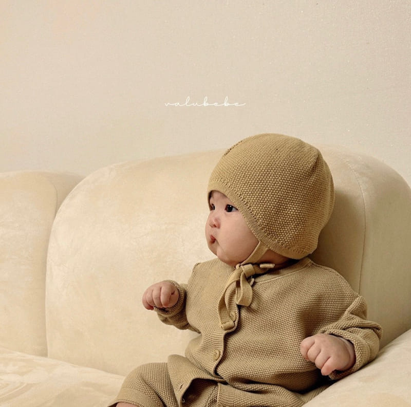 Valu Bebe - Korean Baby Fashion - #babyootd - Coze Knit Beanie - 2