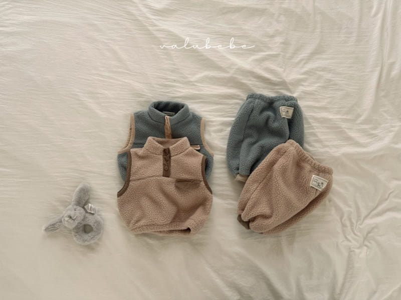 Valu Bebe - Korean Baby Fashion - #babyoutfit - Dumble Half Button Vest - 5