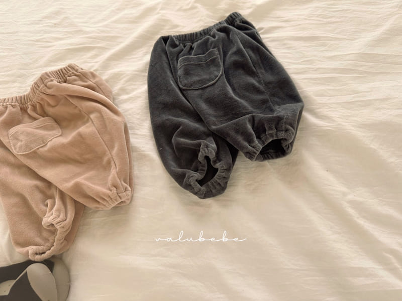 Valu Bebe - Korean Baby Fashion - #babyoutfit - Veloure Baggy Pants - 7