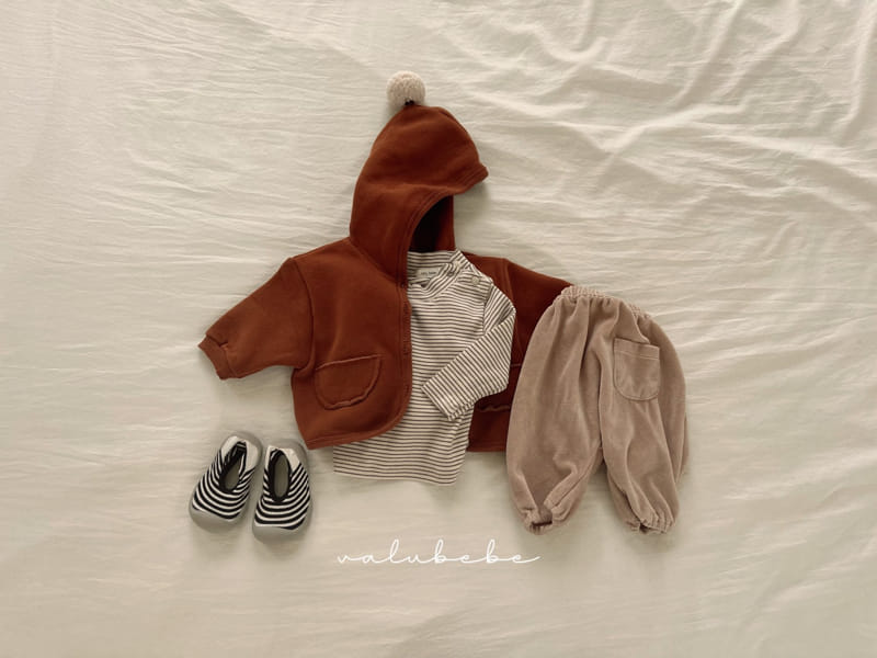 Valu Bebe - Korean Baby Fashion - #babywear - Bell Fleece Hoody Jacket - 3