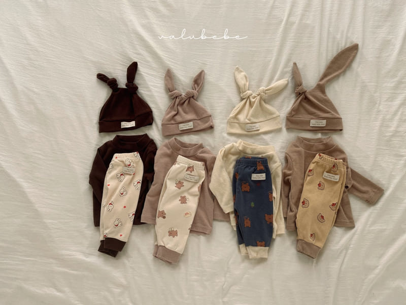 Valu Bebe - Korean Baby Fashion - #babywear - Bear Top Bottom Set