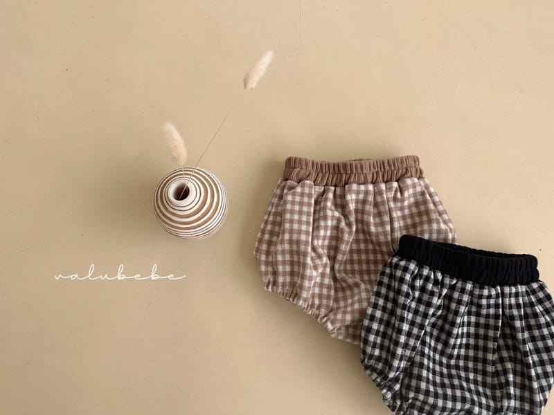 Valu Bebe - Korean Baby Fashion - #onlinebabyboutique - Check Knit Bloomer - 6