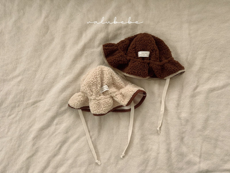 Valu Bebe - Korean Baby Fashion - #onlinebabyboutique - Fleece Bucket Hat