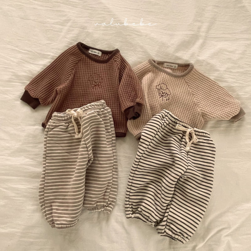 Valu Bebe - Korean Baby Fashion - #onlinebabyboutique - ST Fleece Pants - 8