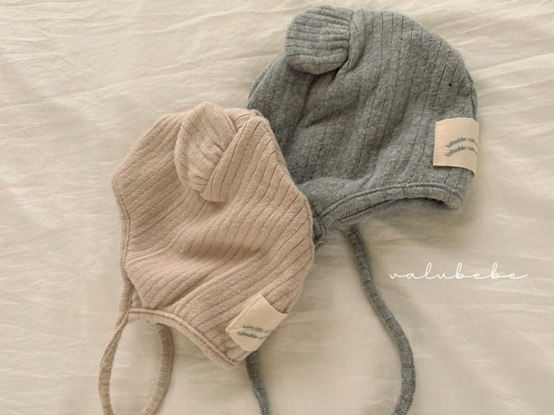 Valu Bebe - Korean Baby Fashion - #onlinebabyboutique - Rib Ears Bonnet - 7