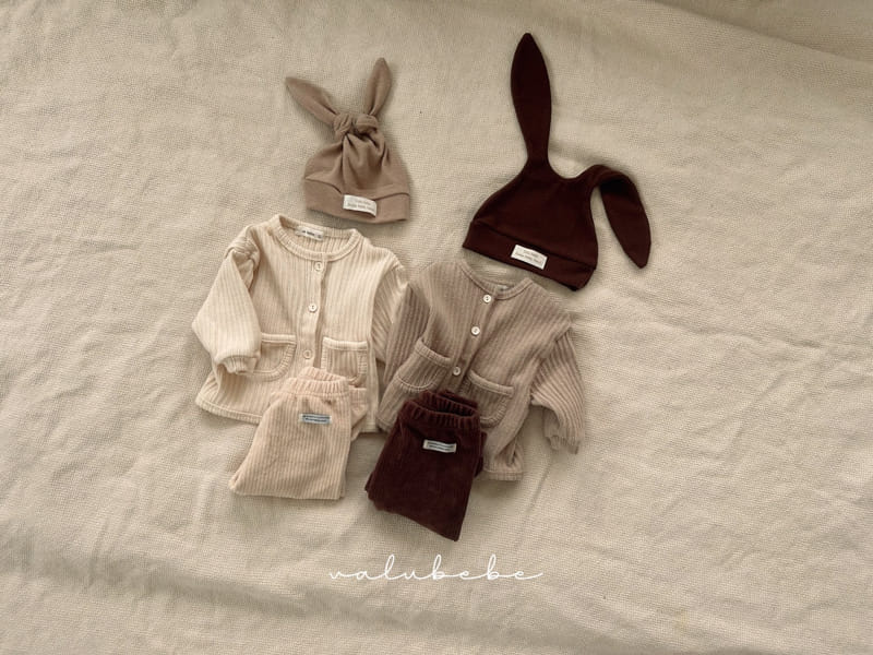 Valu Bebe - Korean Baby Fashion - #onlinebabyboutique - Cozy Rib Cardigan - 3