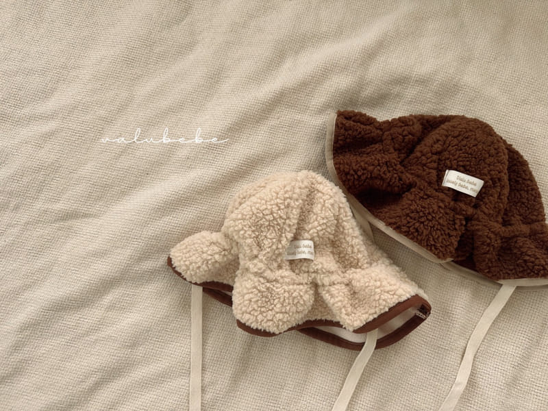 Valu Bebe - Korean Baby Fashion - #onlinebabyshop - Fleece Bucket Hat - 2