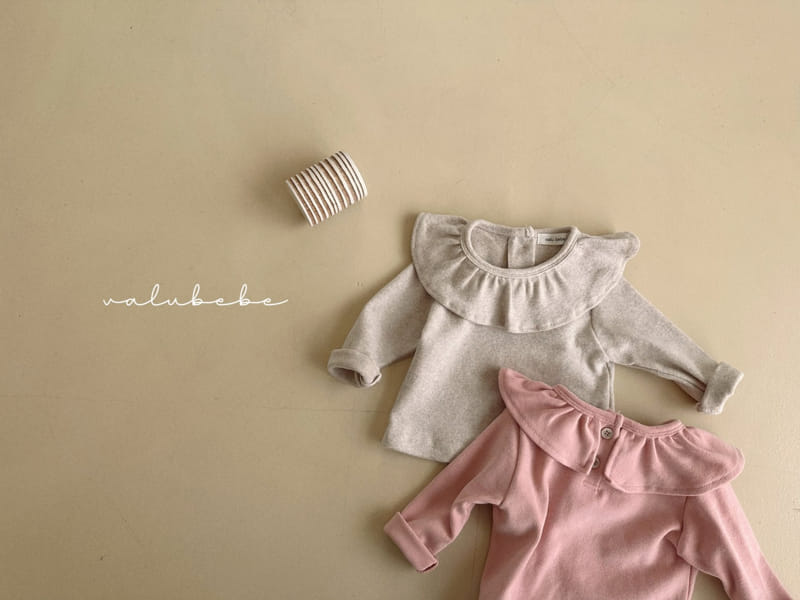 Valu Bebe - Korean Baby Fashion - #onlinebabyshop - Circle Frill Tee - 12