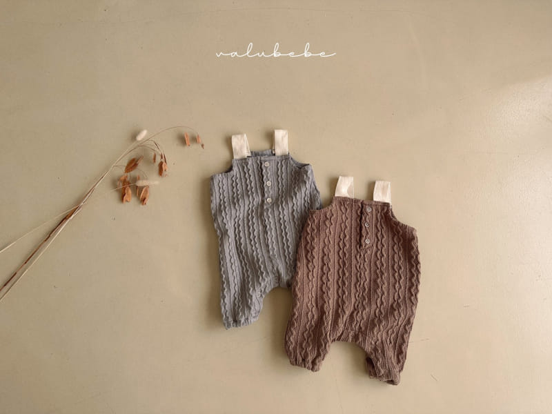 Valu Bebe - Korean Baby Fashion - #onlinebabyshop - Knit Button Bodysuit - 2