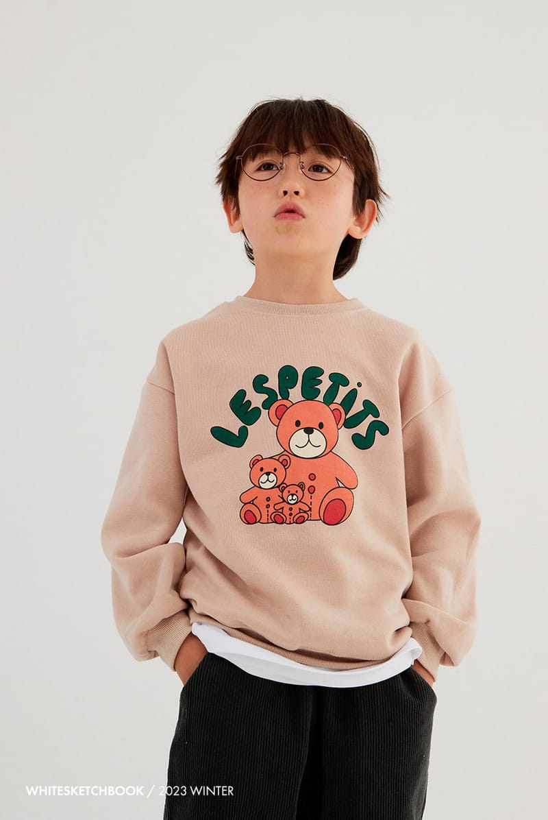 Whitesketchbook - Korean Children Fashion - #Kfashion4kids - Bear Doll Fleece Sweatshirt - 6