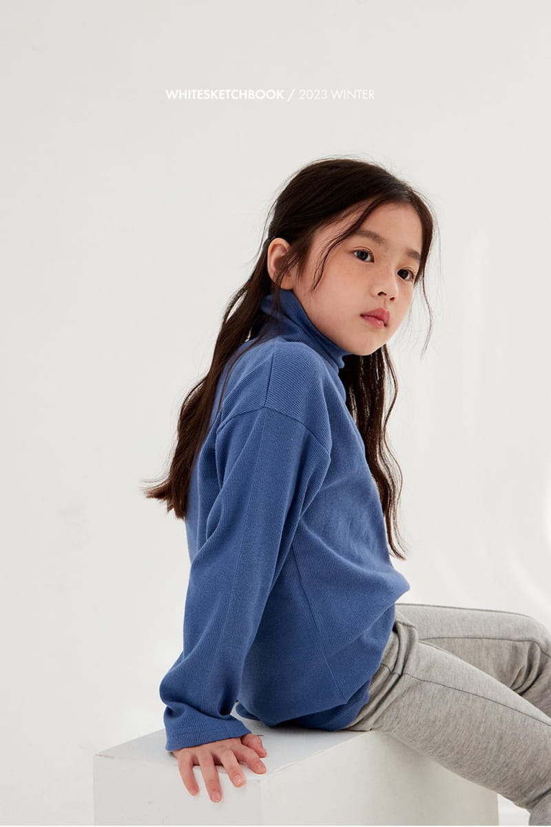 Whitesketchbook - Korean Children Fashion - #Kfashion4kids - Gamsung Turtleneck Tee - 5