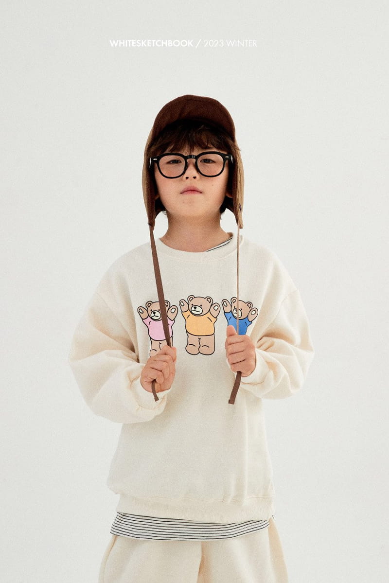 Whitesketchbook - Korean Children Fashion - #childofig - Long Sleeves Layered Tee - 3