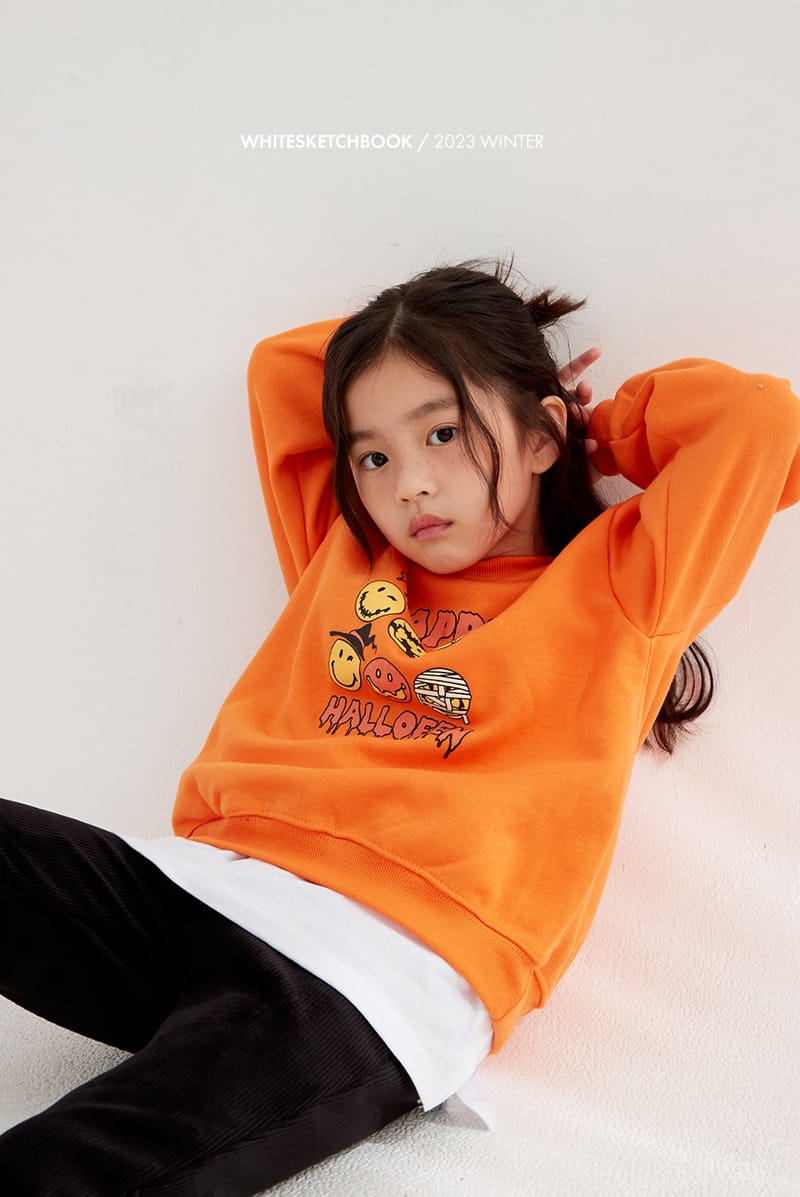 Whitesketchbook - Korean Children Fashion - #designkidswear - Halloween Sweatshirt - 5