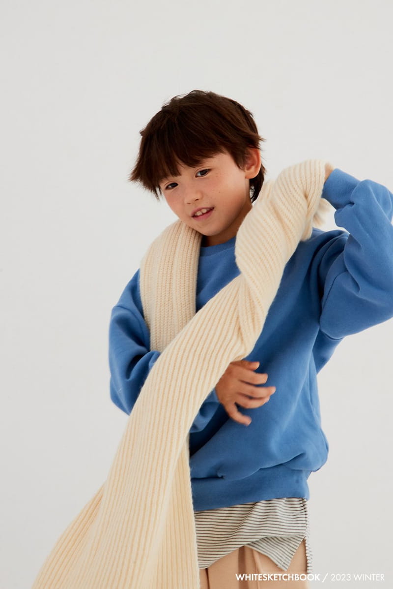 Whitesketchbook - Korean Children Fashion - #kidsshorts - Daily Fleece Sweatshirt - 9